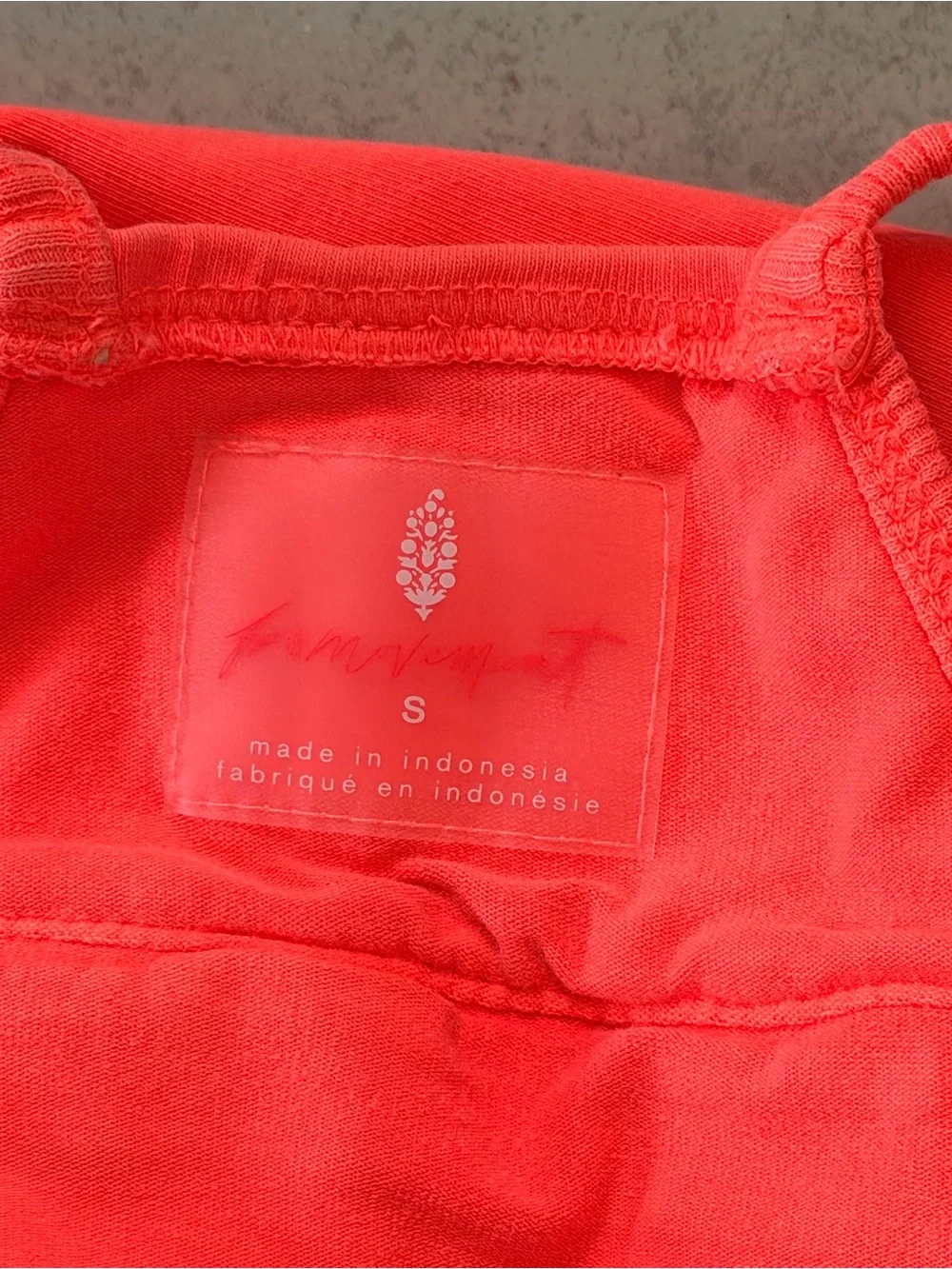 🚨RARE!🚨NWT Free People Movement Hot Shot Onesie Sz S Hot Watermelon - Picture 5 of 7